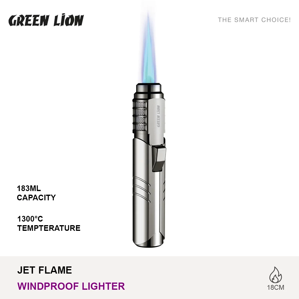 iKanz™ Windproof Jet Flame Lighter