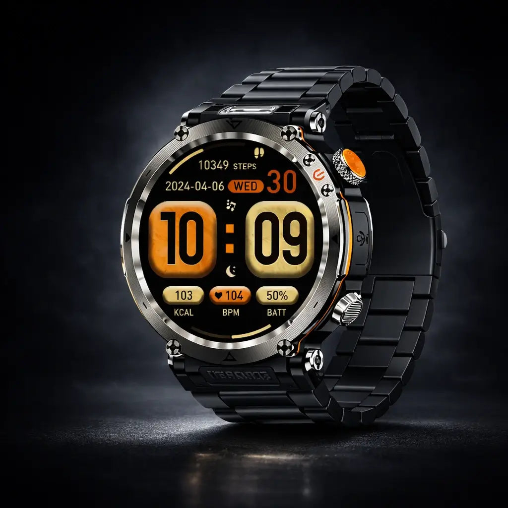 IKANZ™ RuggedX – GPS Smartwatch