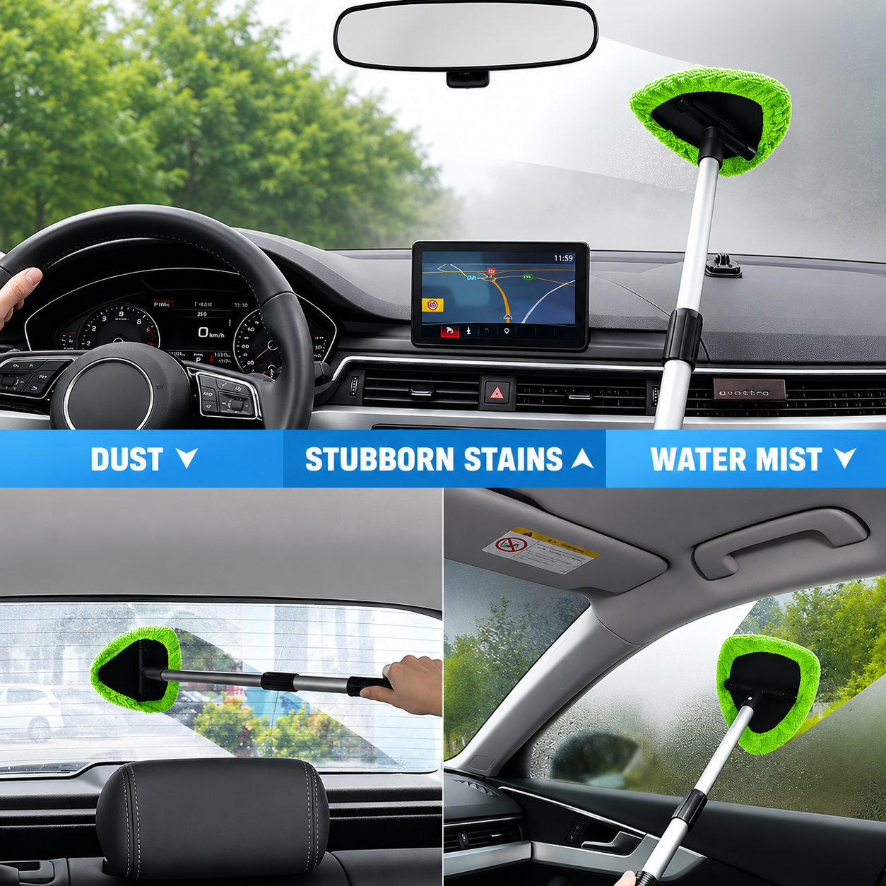 IKANZ™ Tidy Monster Glass Cleaner