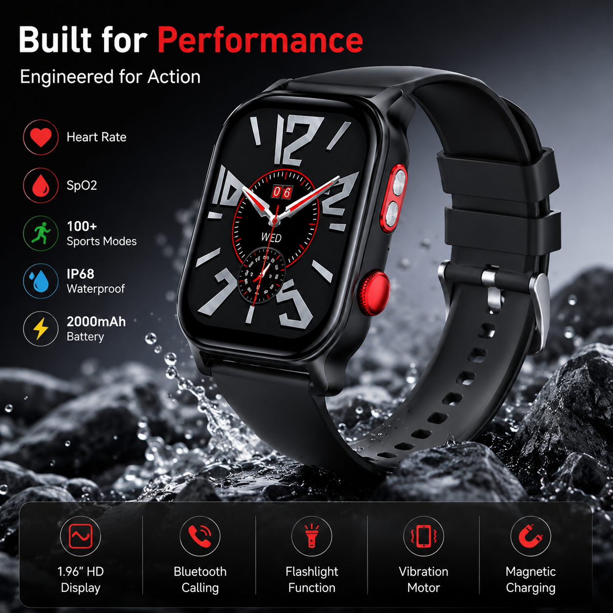 IKANZ™ New HT23 Smart Watch
