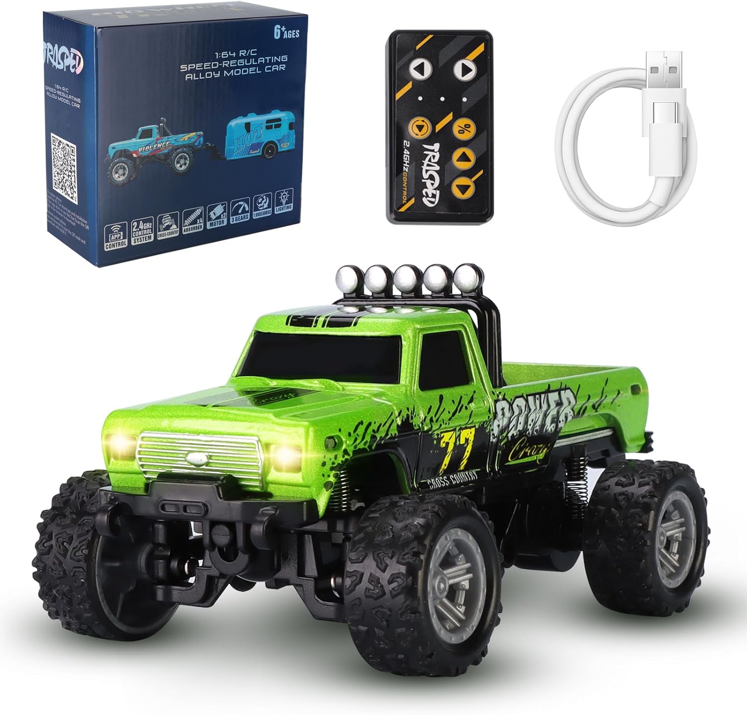 IKANZ™ Mini RC Monster Truck