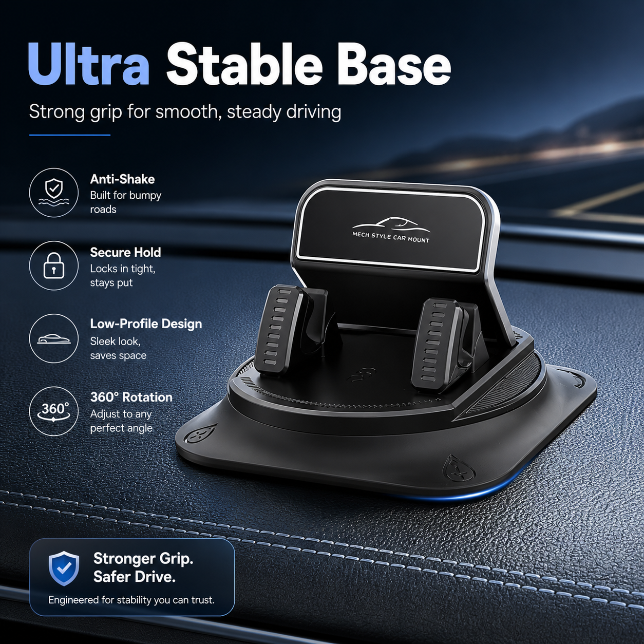 IKANZ™ 360° Rotatable Car Phone Holder