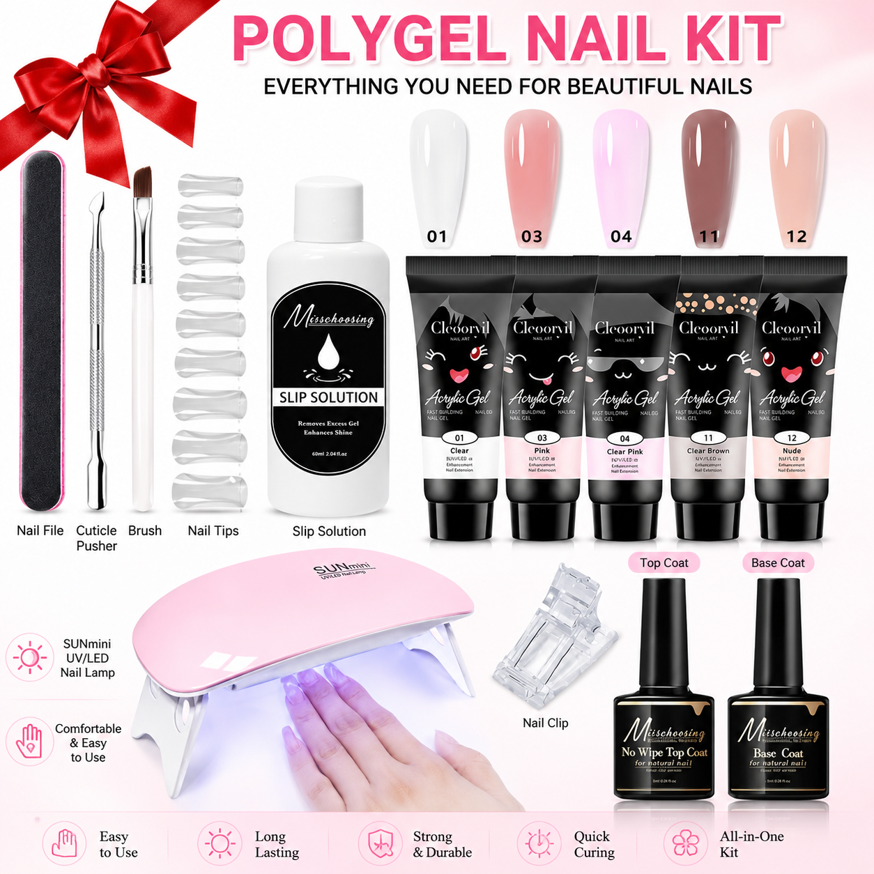 Cleooryil® – Polygel Nail Kit