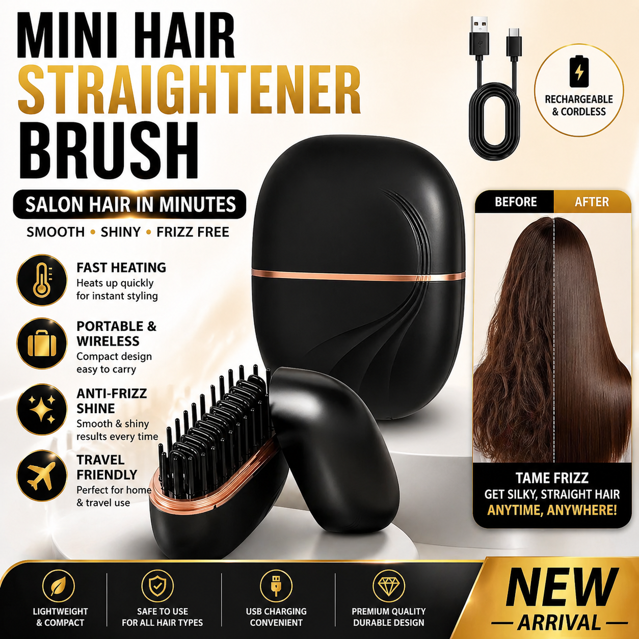 Mini Hair Straightener